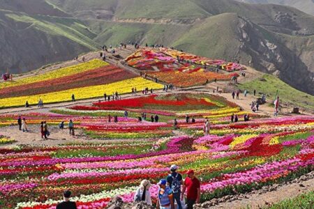 گذری در روستای «کندر» تهران